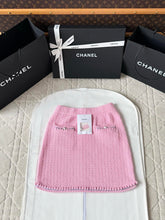 Chanel 25P Mini Skirt Pink Tweed 237296